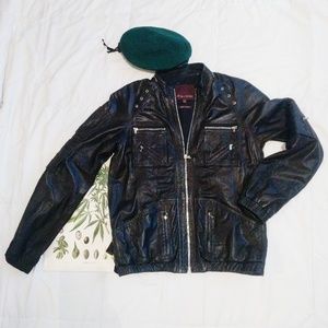 Mulberry Leather Jacket